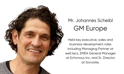 Johannes Scheibl General Manager Europe Held key executive, sales and business development roles