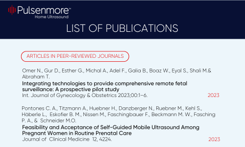 Pulsenmore publication list