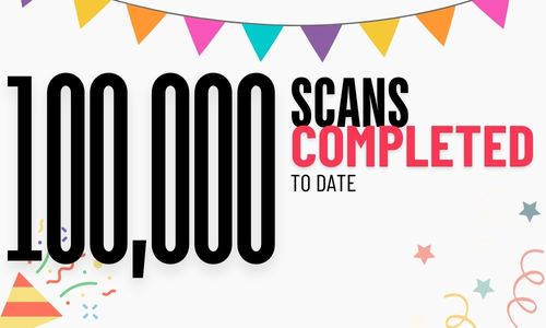 Pulsenmore is celebrating 100,000 scans!