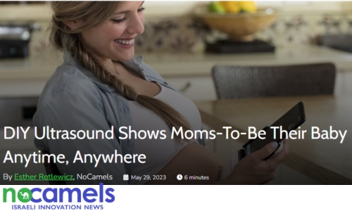 DIY Ultrasound Shows Mom to be their baby Anytime, Anywhere by Esther Rotlewicz