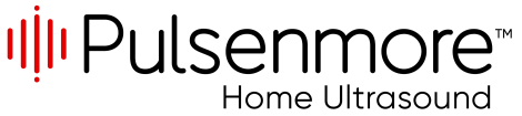 Pulsenmore home ultrasound black logo