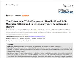 The Potential of Tele‐Ultrasound, Handheld and Self‐ Operated Ultrasound in Pregnancy Care: A Systematic Review