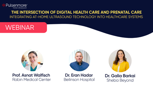 Pullsenmore webinar The Intersectioin of Digital health care and prenatal care