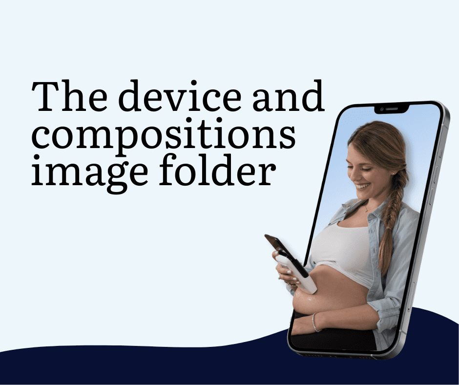 The device and compositions image folder
