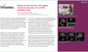 Digital-assisted obstetric self-imaging beyond the due date: The eSTORK feasibility study ( View Abstract )
Presenter: Lars Hellmeyer (Germany)