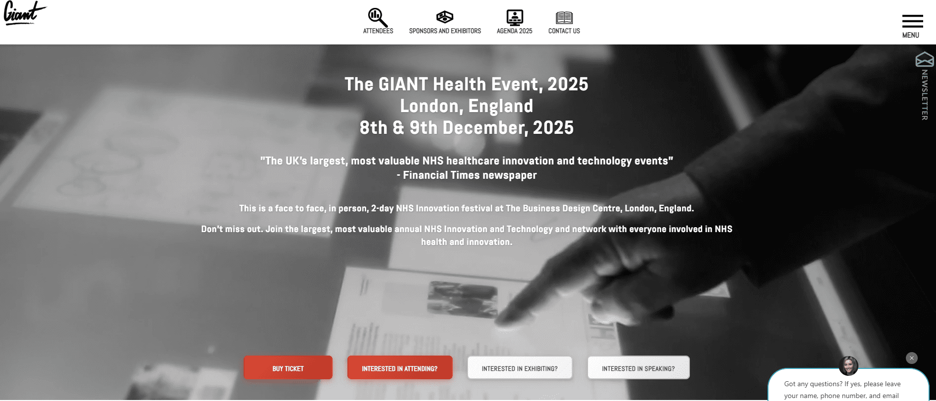 he GIANT Health Event, 2025
London, England